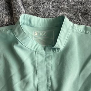 Figs Aqua Rafaela Top